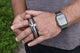 Men’s Grey Cable Triangle Station Edge Bracelet