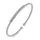 White Gold Bujukan Bead Diamond Bangle
