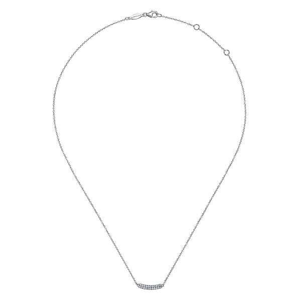Diamond Bar Necklace