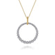 Diamond Bujukan Circle Necklace