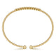 Yellow Gold Bujukan Bead Diamond Bangle