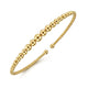 Yellow Gold Bujukan Open Bangle