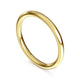Polished Yellow Gold Wedding Band