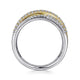 Criss Cross Multi Row Ring