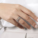 Criss Cross Multi Row Ring