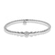 White Gold Diamond Tresore Stretch Bracelet