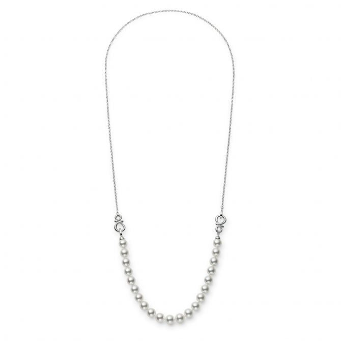 Ruyi Collection Akoya Cultured Pearl Adjustable Necklace
