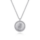 Sterling Silver Diamond Bujukan Initial J Necklace