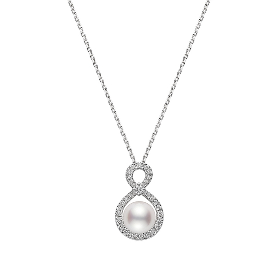 Ruyi Akoya Cultured Pearl Pedant
