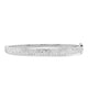 Diamond Narrow White Gold Bangle