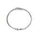 Sterling Silver Pave Diamond Love Knot Bracelet