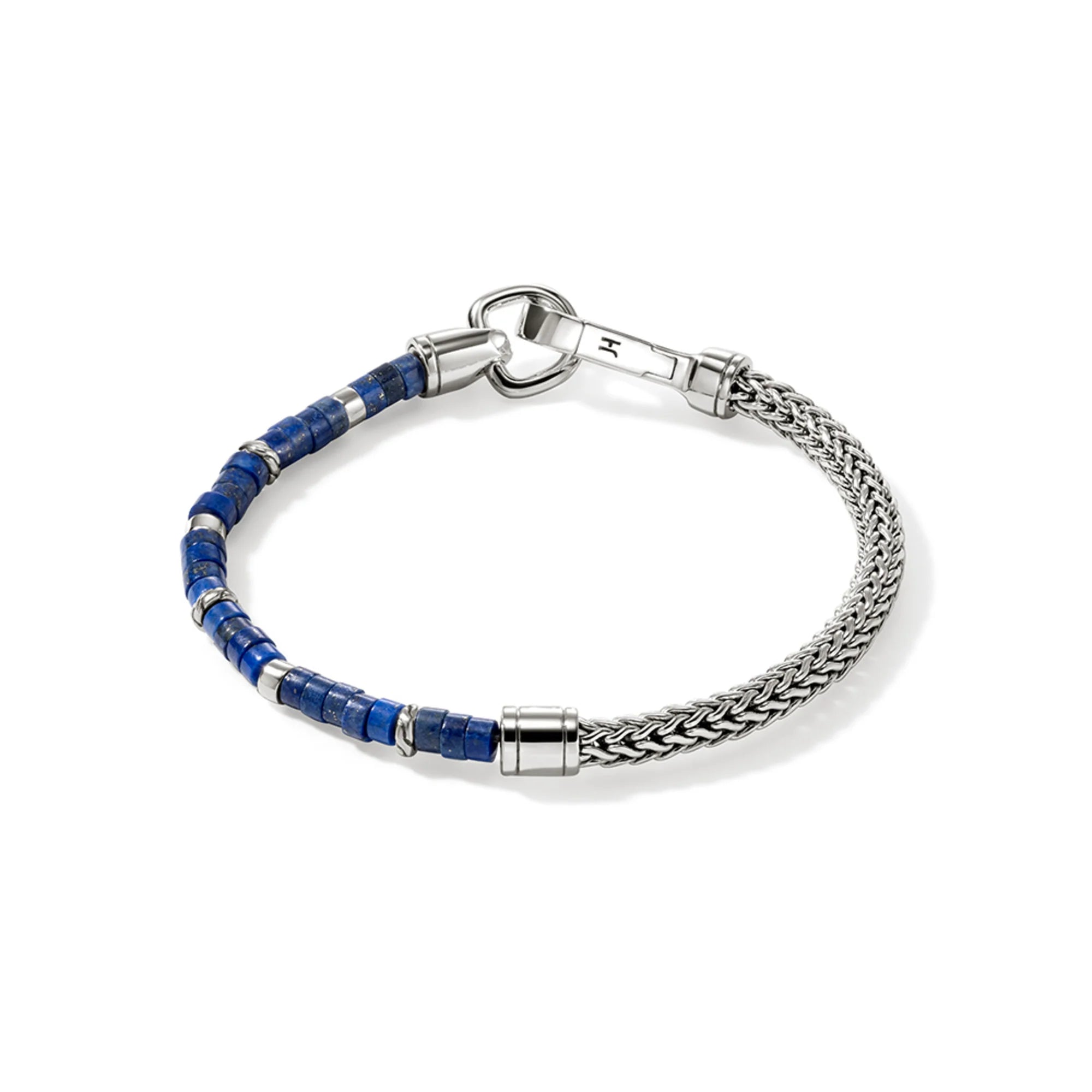 Lapis Lazuli Heishi Chain Bracelet