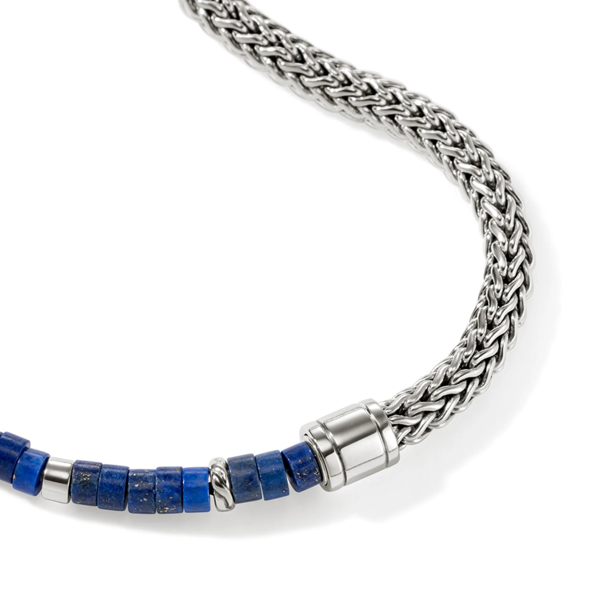 Lapis Lazuli Heishi Chain Bracelet