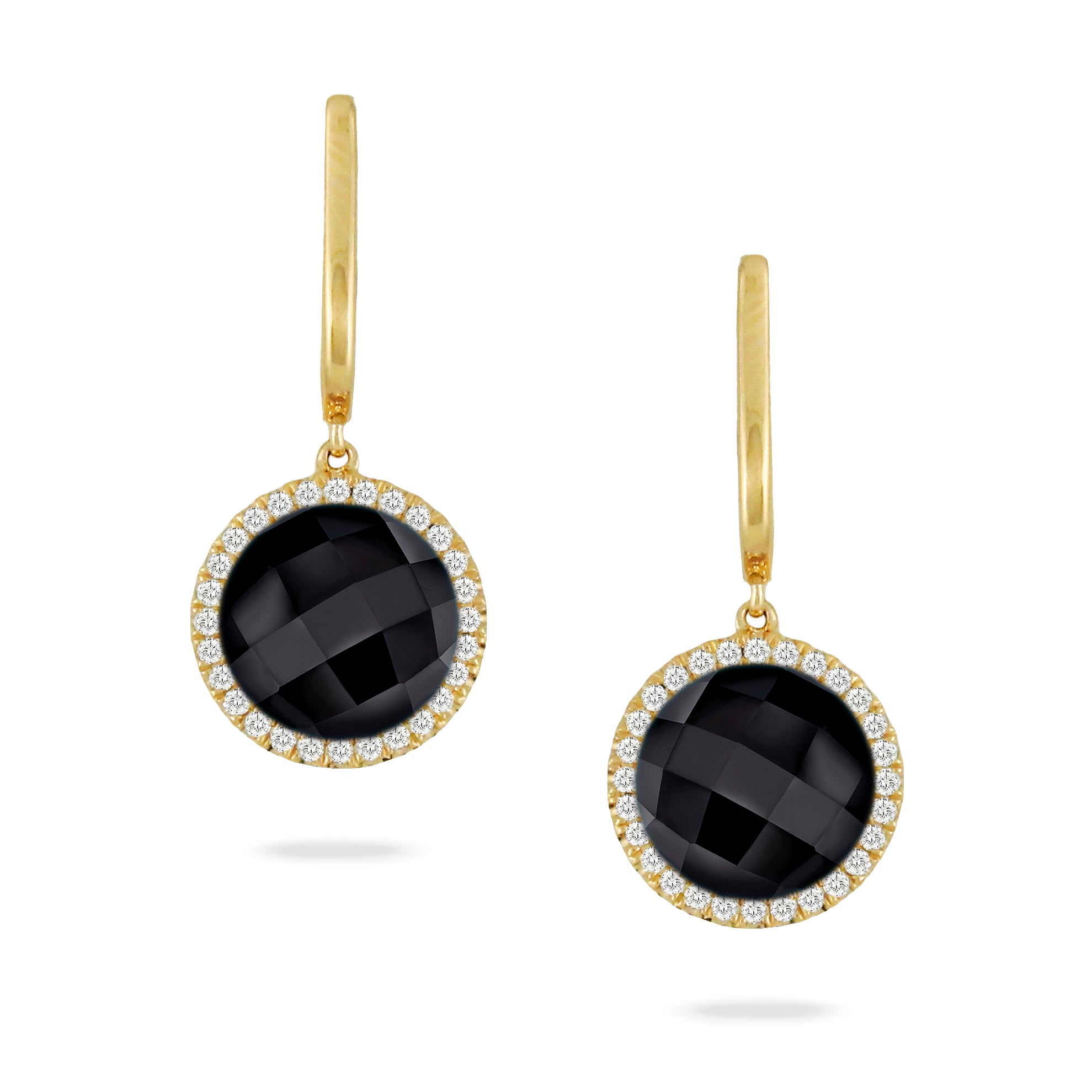 Black Onyx Drop Earrings