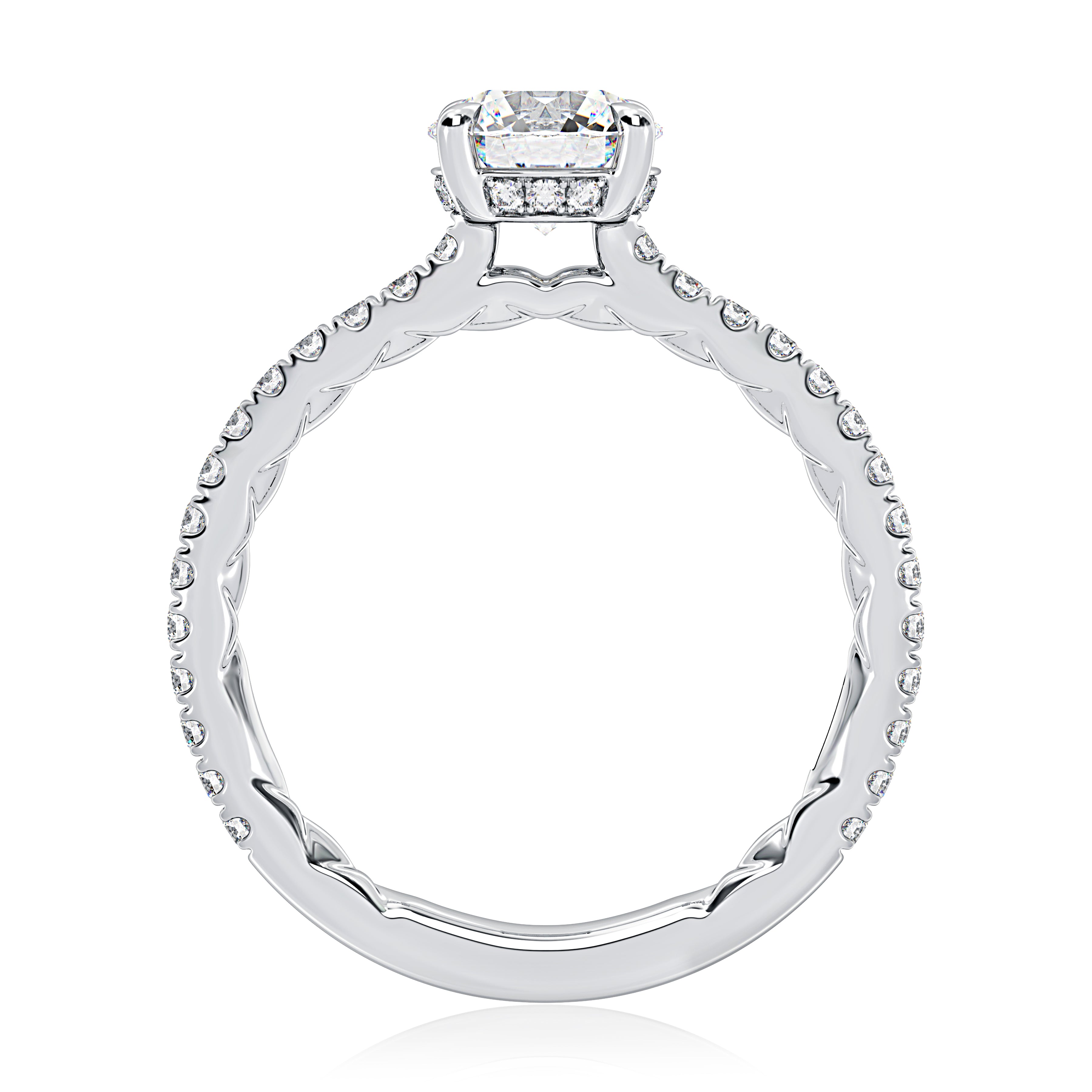 Diamond Semi-Mount Ring