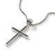 Sterling Silver Jawan Cross Pendant Necklace