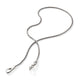 Sterling Silver 3.5MM Hook Station Necklace