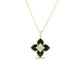 Venetian Princess Small Malachite & Diamond Necklace