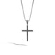 Sterling Silver Jawan Cross Pendant Necklace