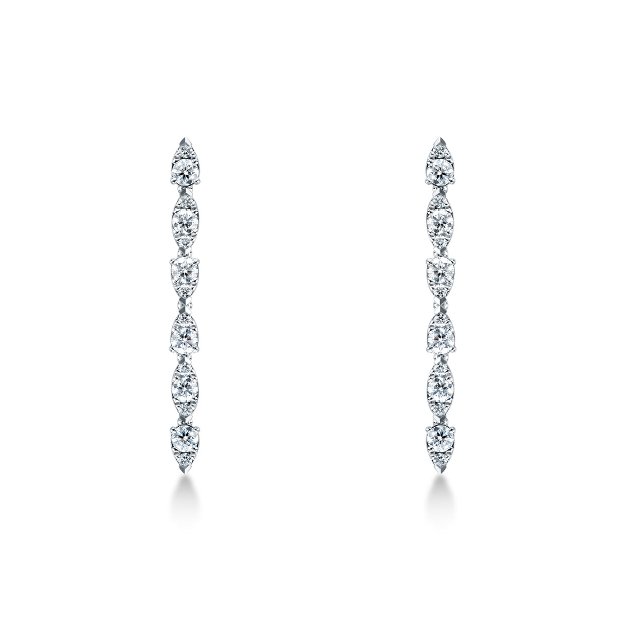 Aerial Dewdrop Stiletto Earrings