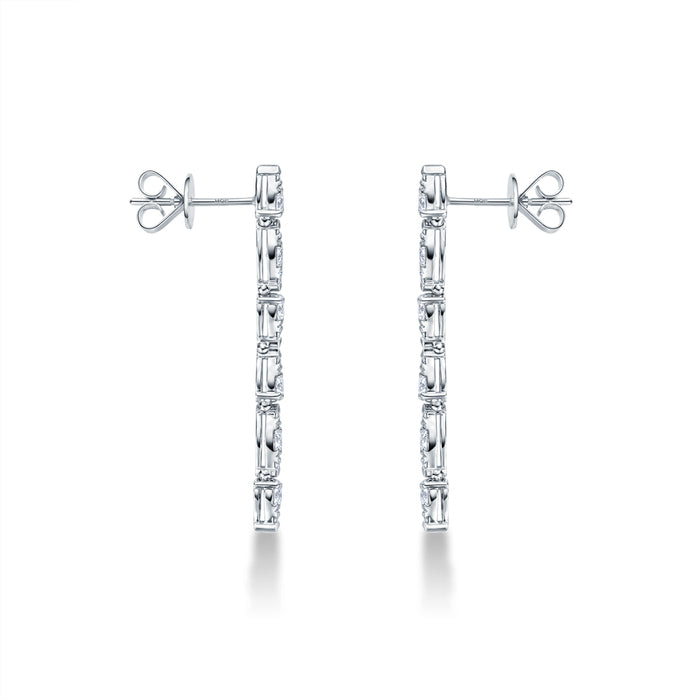 Aerial Dewdrop Stiletto Earrings