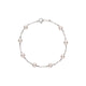 Akoya Cultured Pearl Station Bracelet