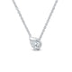 Lu White Gold Diamond Droplet Pendant, 0.30 ctw