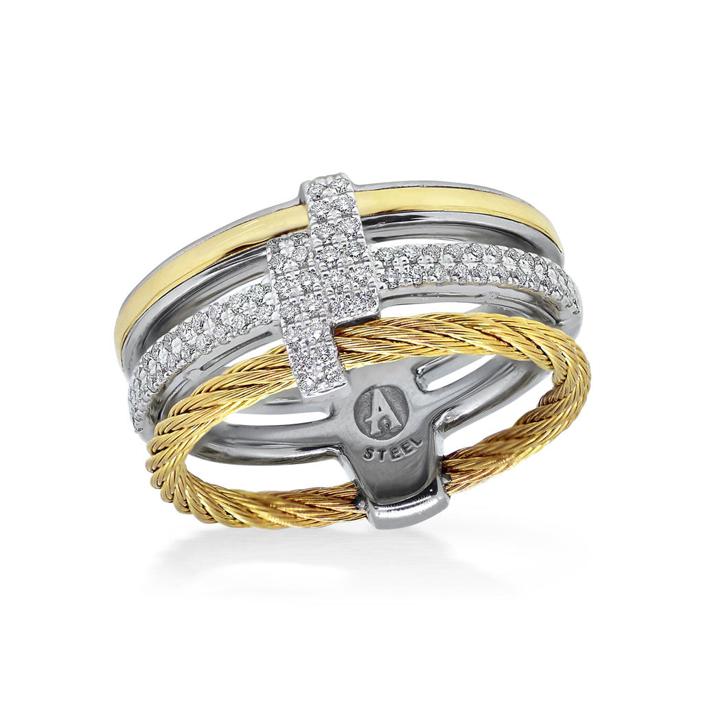 Yellow Cable Petite Opulence Ring