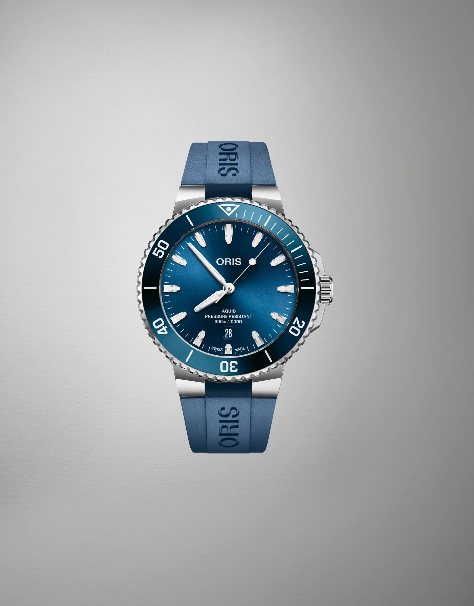 Blue Aquis Date Watch