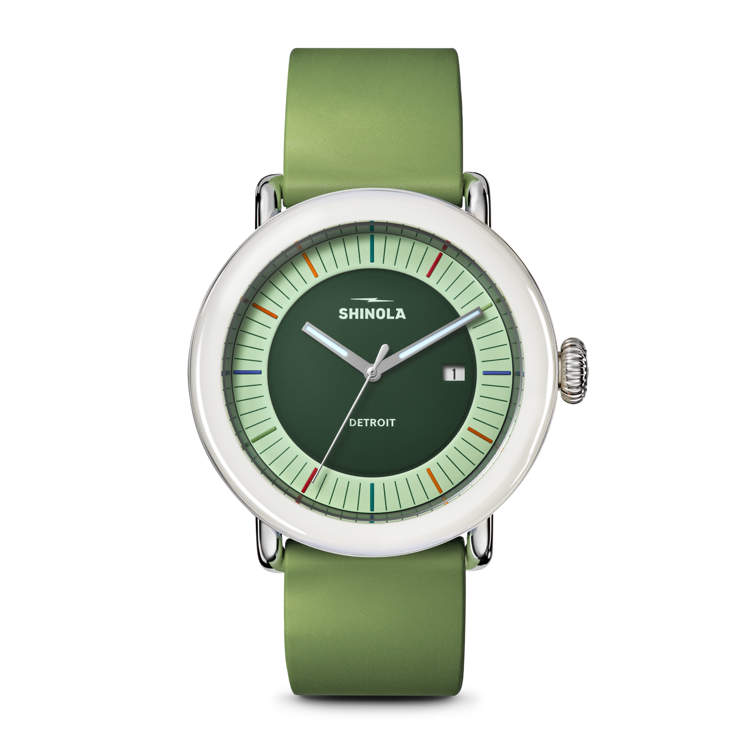 Detrola Olive Green Watch