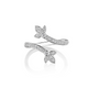 Athena Marquise Diamond Shaped Toi Et Moi Ring