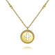 Cutout Cross Necklace