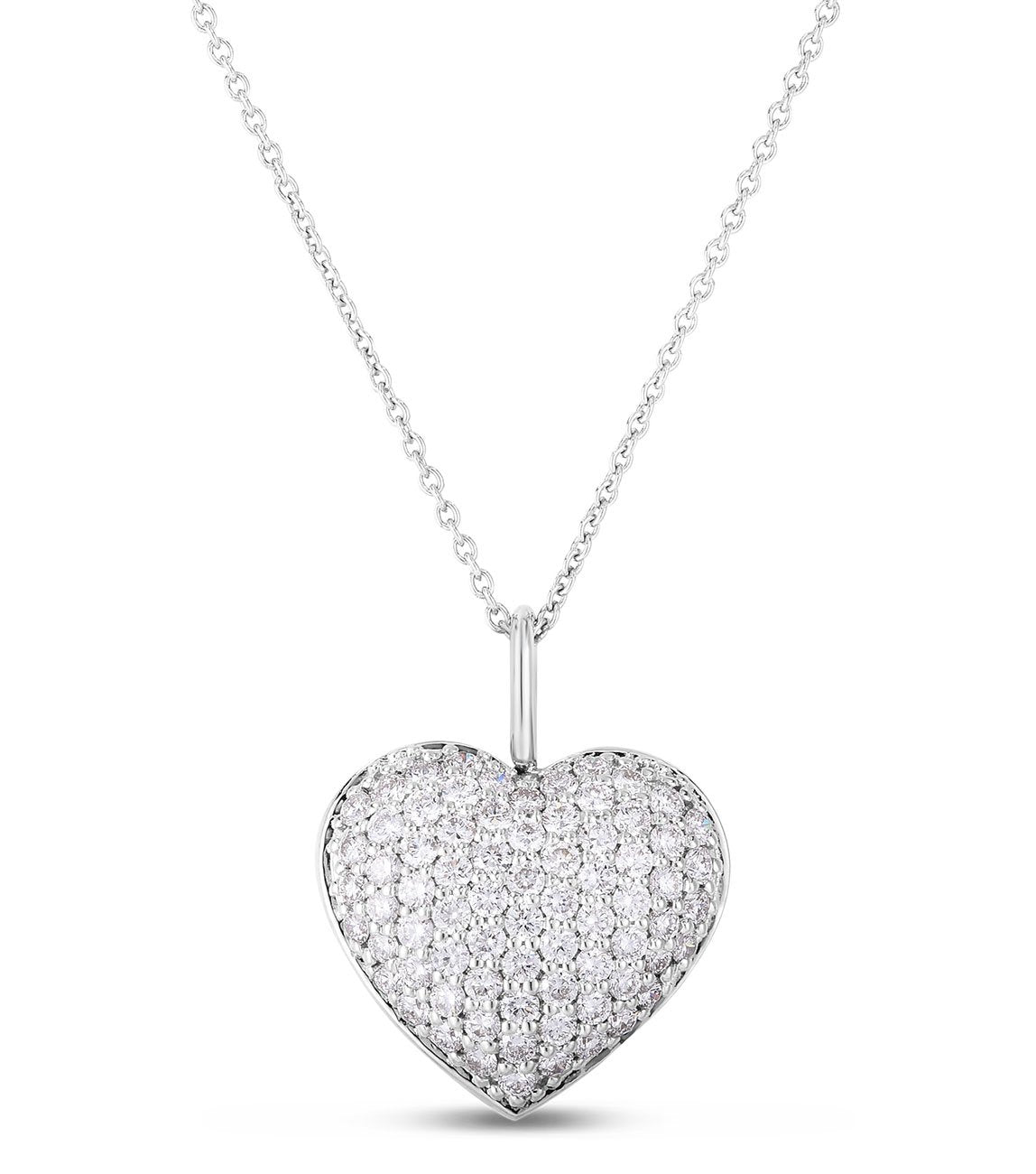 Tiny Treasures Diamond Heart Necklace