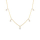 Diamonds By The Inch Dangling 5-Station Necklace