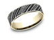 Damascus Steel Wedding Band