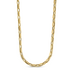Chain Alternating Rectangular Link Necklace
