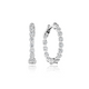 Majesty Diamond Hoops, 22mm