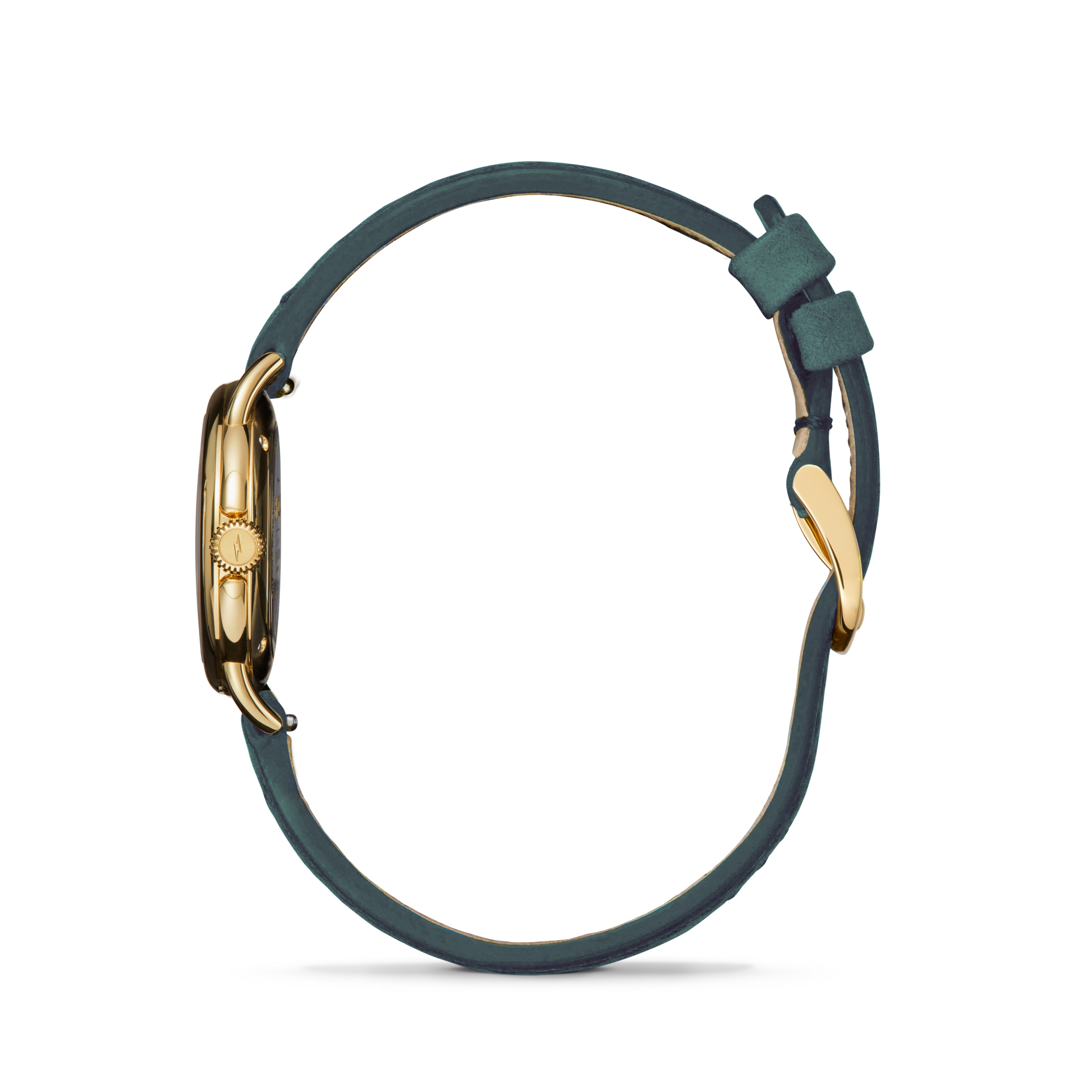 Runabout 25mm Watch, Emerald Mother-of-Pearl Dial - caseback