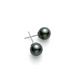 Black South Sea Pearl Stud Earrings 8mm