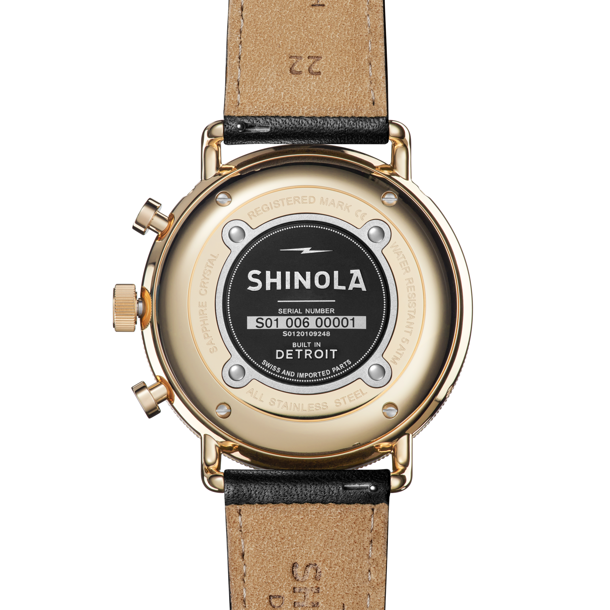 The Canfield Sport 45mm Watch - side