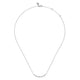 White Gold Diamond Bar Necklace