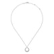 Diamond Circle Necklace