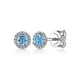 Swiss Blue Topaz Earrings