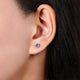 Swiss Blue Topaz Earrings