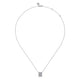 White Gold Diamond Pendant Necklace