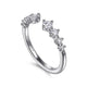 White Gold Open Diamond Anniversary Band