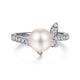 Pearl Leaf Ring