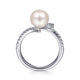 Pearl Leaf Ring