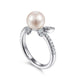 Pearl Leaf Ring