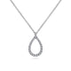 Diamond Teardrop Necklace